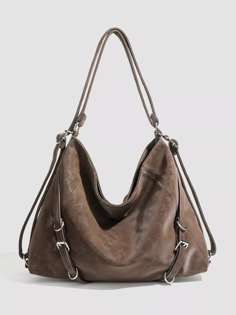 Vintage Style Convertible Shoulder Bag