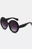 Oversized Round Frame Fashion Sunglasses thumbnail 3