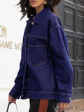 Buttoned Denim Jacket thumbnail 4
