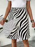 Elastic Waist Wrap Skort thumbnail 11