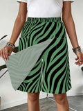Elastic Waist Wrap Skort thumbnail 14