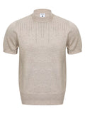 Men's Mock Neck Short Sleeve Knit Top thumbnail 10