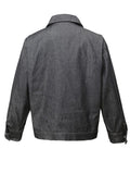 Men's Snap Down Long Sleeve Denim Jacket thumbnail 4
