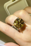 20 Carat Moissanite 925 Sterling Silver Ring thumbnail 5