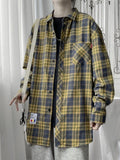Men's Plus Size Plaid Button Up Shirt thumbnail 2