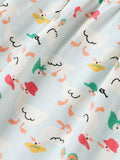 Children's Ruffle Sleeve Cartoon Print Dress thumbnail 4