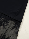 Floral Patchwork Short Sleeve T Shirt Loose Dress thumbnail 20