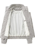 Men's Plus Size Snap Down Long Sleeve Jacket thumbnail 3