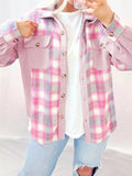Plaid Button-Up Jacket thumbnail 1