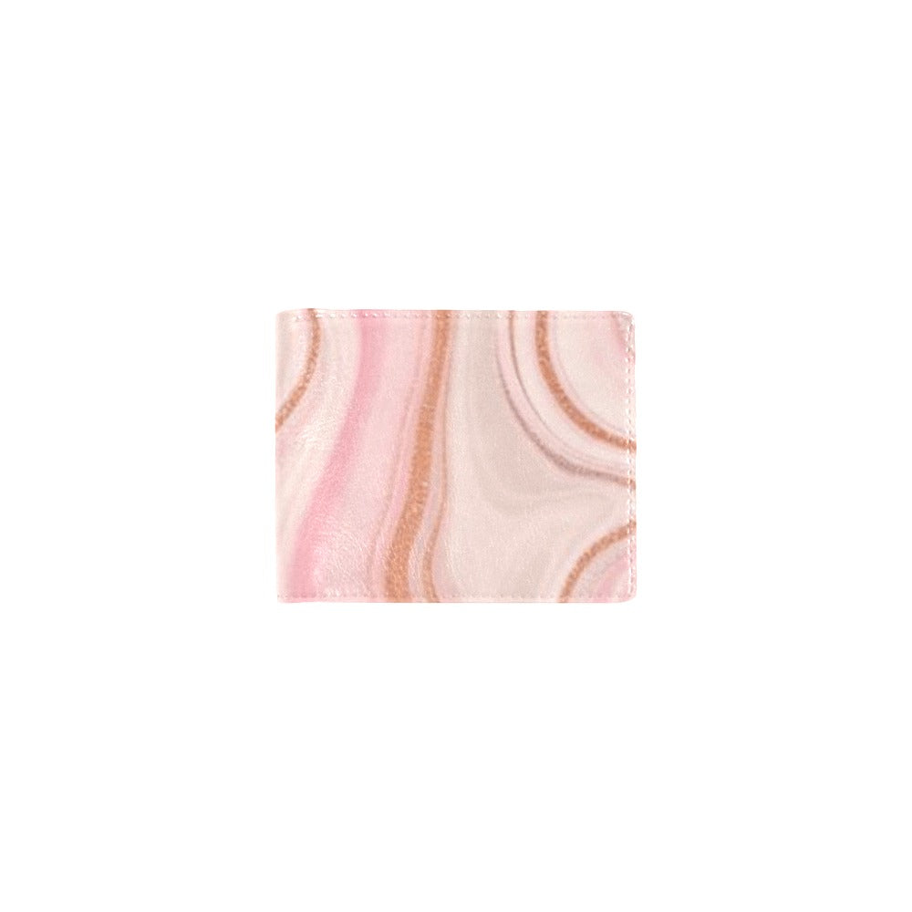 Pink Marble Bifold Wallet
