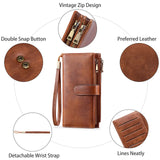 Vintage Style Leather Wallet thumbnail 5