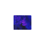 Bifold Stylish Wallet – Purple & Blue Abstract Design thumbnail 1