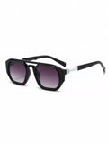 Retro Octagon Frame Sunglasses thumbnail 2