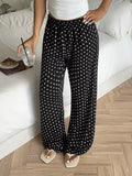 Polka Dot Wide-Leg Pants thumbnail 4