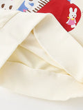 Children's Cute Rabbit Piano Crew Neck Sweatshirt thumbnail 3