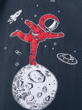 Children's Astronaut and Rocket Tee and Shorts Set thumbnail 4