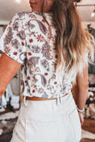 Paisley Mock Neck T Shirt thumbnail 2