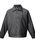 Men's Snap Down Long Sleeve Denim Jacket thumbnail 3