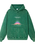 Men's Graphic Dropped Shoulder Hoodie thumbnail 4