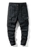 Men's Cargo Pants with Drawstring Waist thumbnail 2