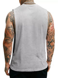 Men's Full Size Round Neck Tank Top Plus Size thumbnail 5
