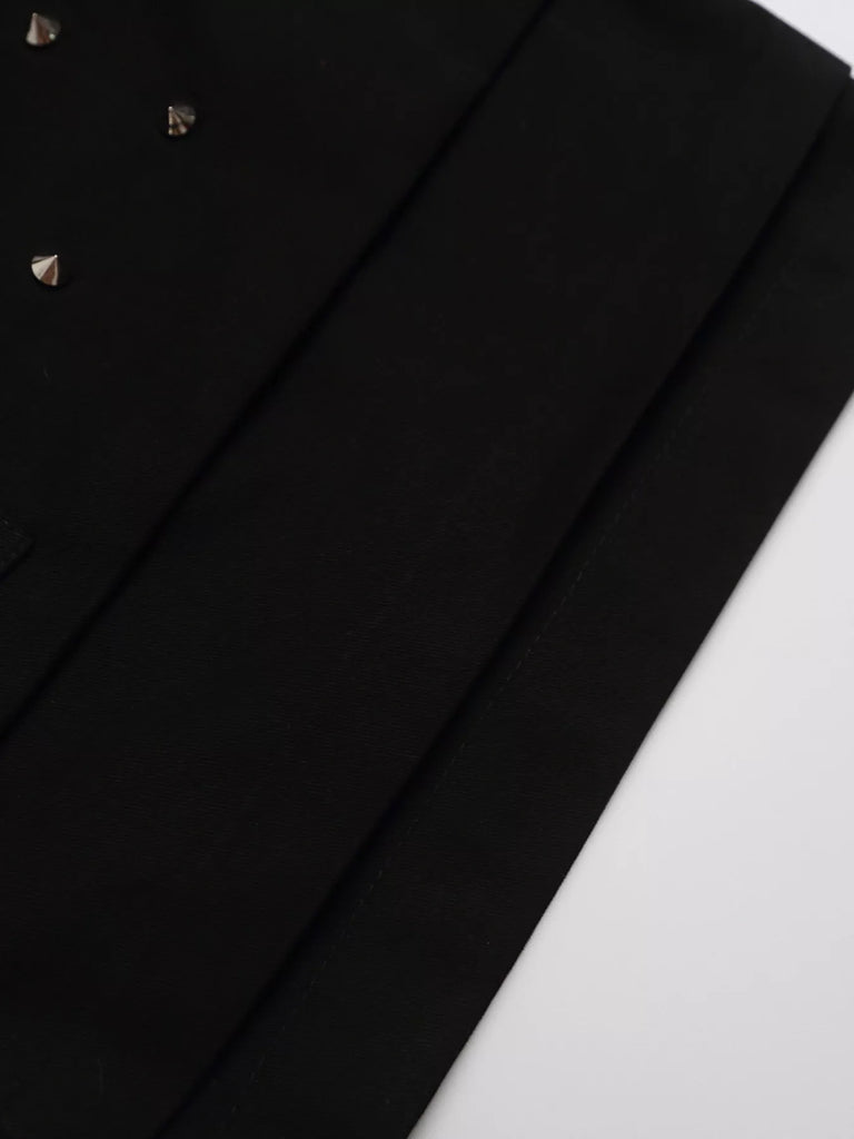Men's Studded Cargo Capris