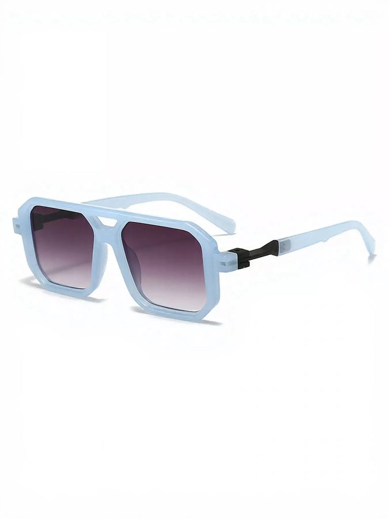 Retro Square Frame Sunglasses