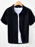 Men's Plus Size Button Up Short Sleeve Shirt thumbnail 2