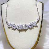 2 Carat 925 Sterling Silver Moissanite Necklace thumbnail 1