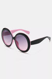 Oversized Round Frame Fashion Sunglasses thumbnail 4