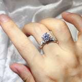 2 Carat 925 Sterling Silver Moissanite Ring thumbnail 2