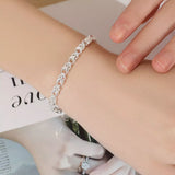 925 Sterling Silver Chain Bracelet thumbnail 1