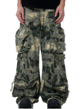 Men's Camouflage Loose Fit Cargo Pants thumbnail 1
