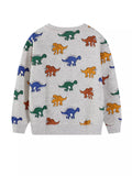Children's Dinosaur Print Crew Neck Sweatshirt thumbnail 2