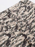 Men's Camouflage Cargo Capris thumbnail 3