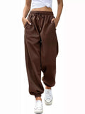 Loose Fit Drawstring Joggers thumbnail 4