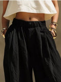 Full Size Elastic Waistband Wide Leg Pants Plus Size thumbnail 8