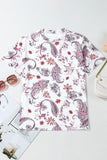 Paisley Mock Neck T Shirt thumbnail 5
