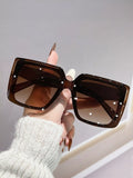 Oversized Gradient Square Sunglasses thumbnail 8