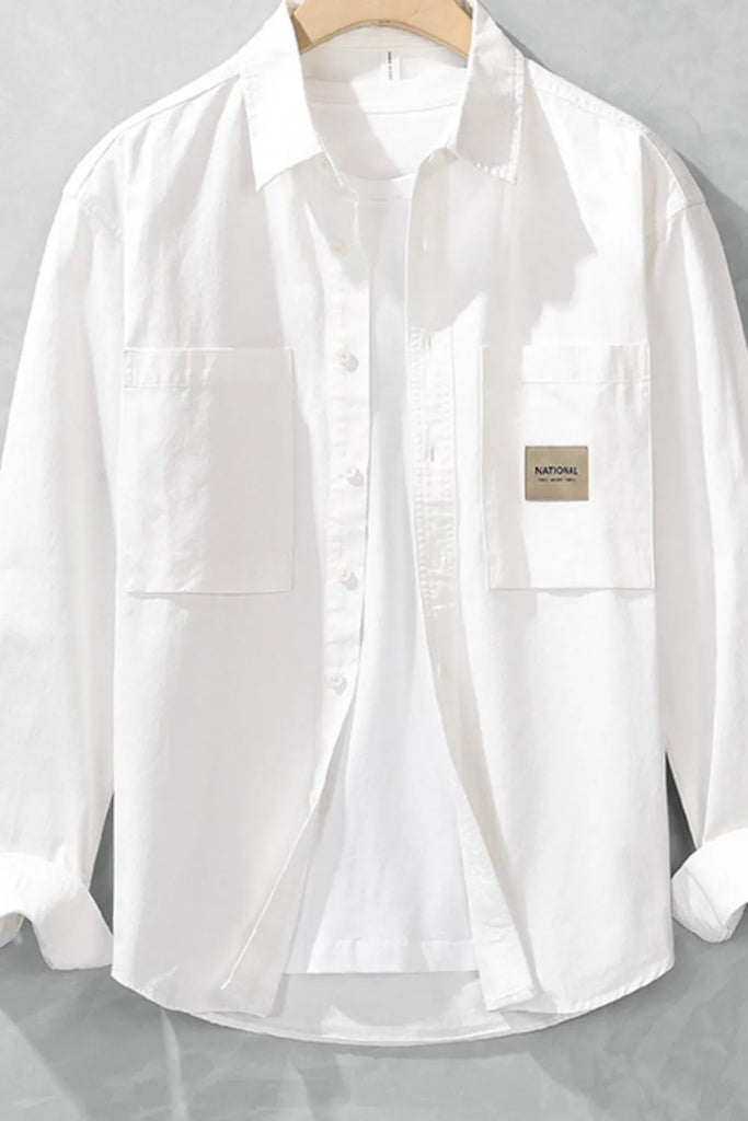 Men's Long Sleeve Button-Up Shirt