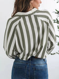 Striped Button-Down Shirt thumbnail 9
