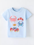 Children's Crab Round Neck T-Shirt thumbnail 2