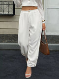 High-Waisted Pleated Wide-Leg Pants thumbnail 2