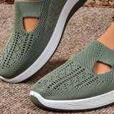 Round Toe Mesh Slip-Ons thumbnail 8