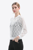 Openwork Zip Up Jacket thumbnail 3