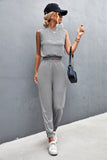 Sleeveless Top and Joggers Set thumbnail 9