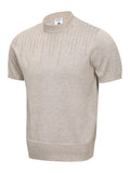 Men's Mock Neck Short Sleeve Knit Top thumbnail 9