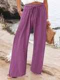 Full Size Drawstring Wide Leg Pants Plus Size thumbnail 18