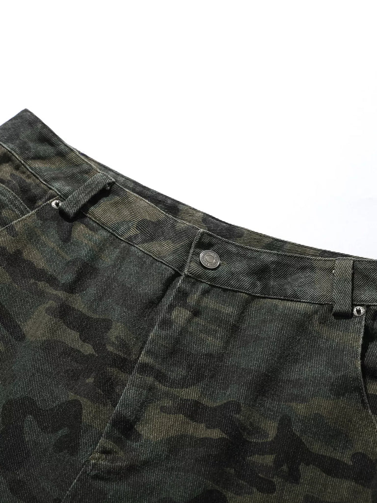Men's Camouflage Cargo Capris