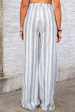 Full Size Striped Wide-Leg Pants Plus Size thumbnail 5